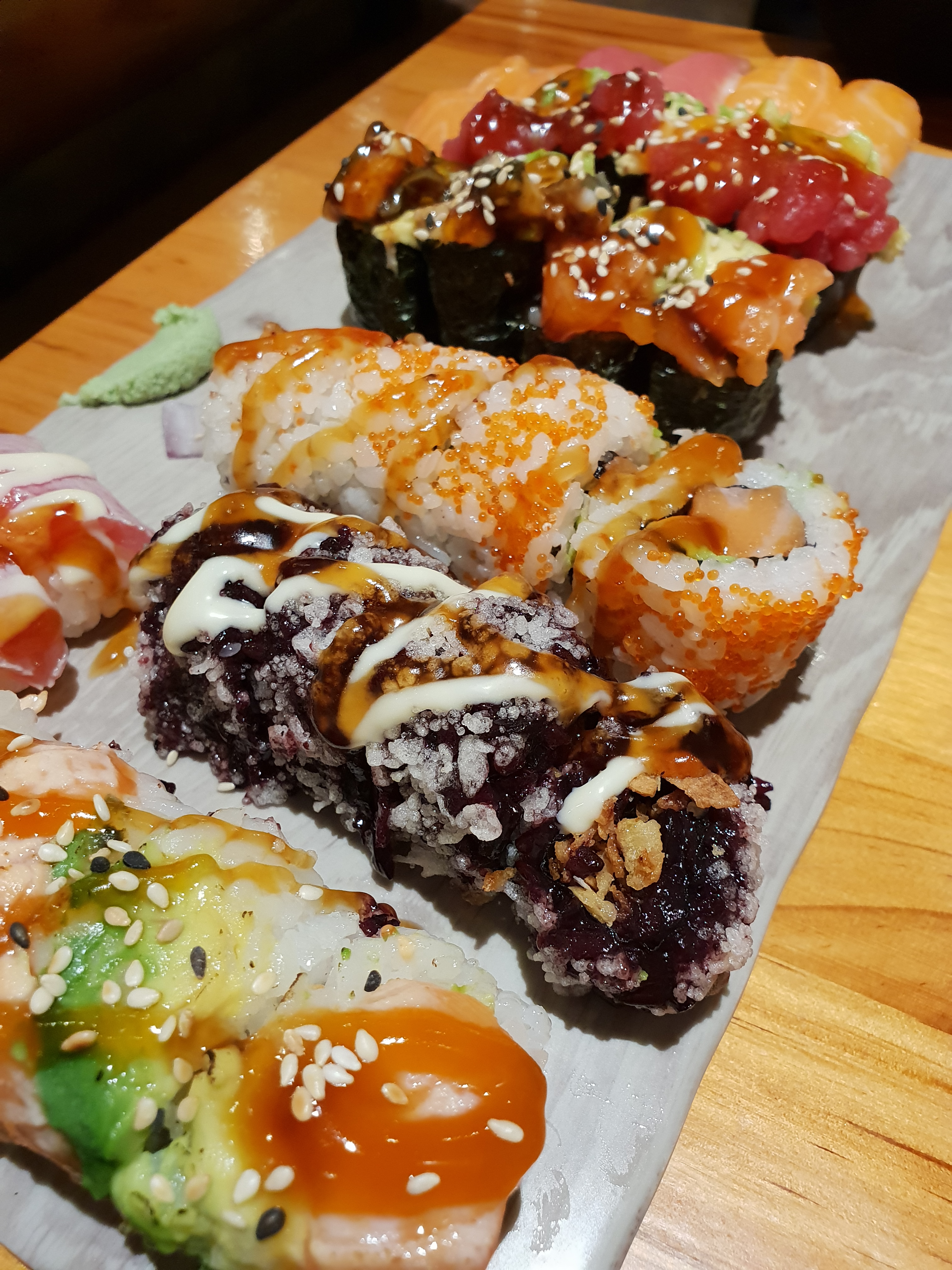 Comer sushi en Barcelona, buffet libre Tami