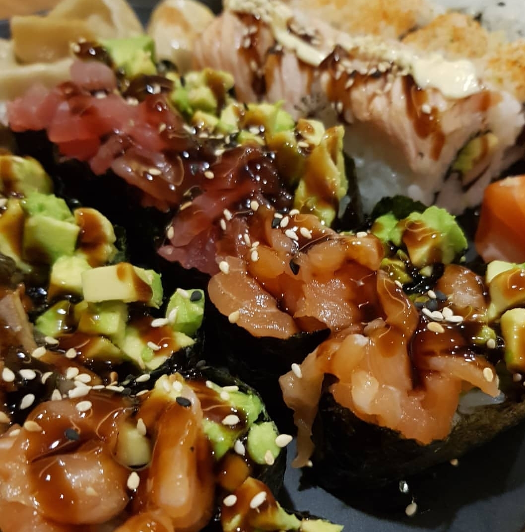 Comer sushi en Barcelona, buffet libre Un bocado