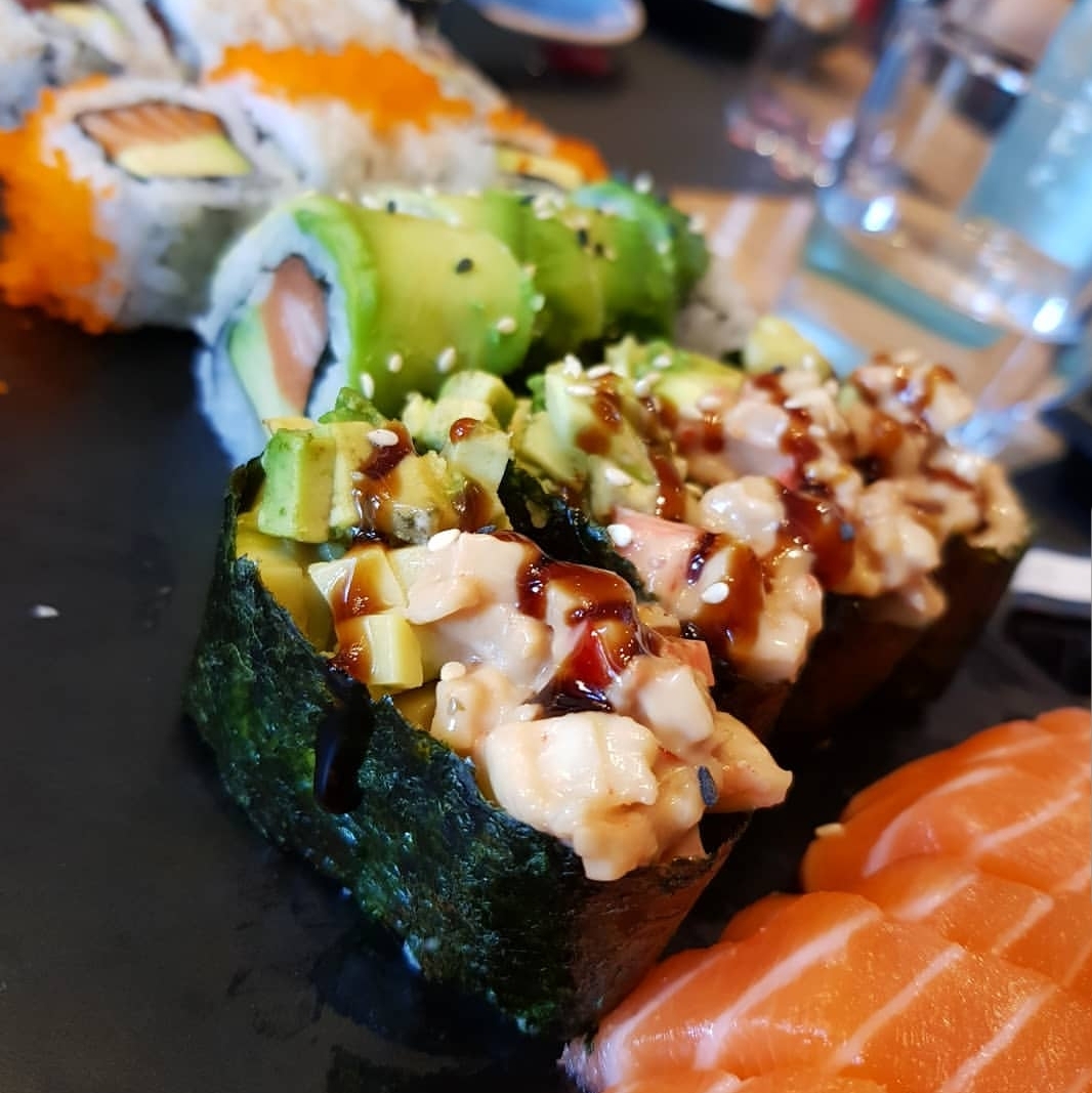 Comer sushi en Barcelona, buffet libre Un bocado